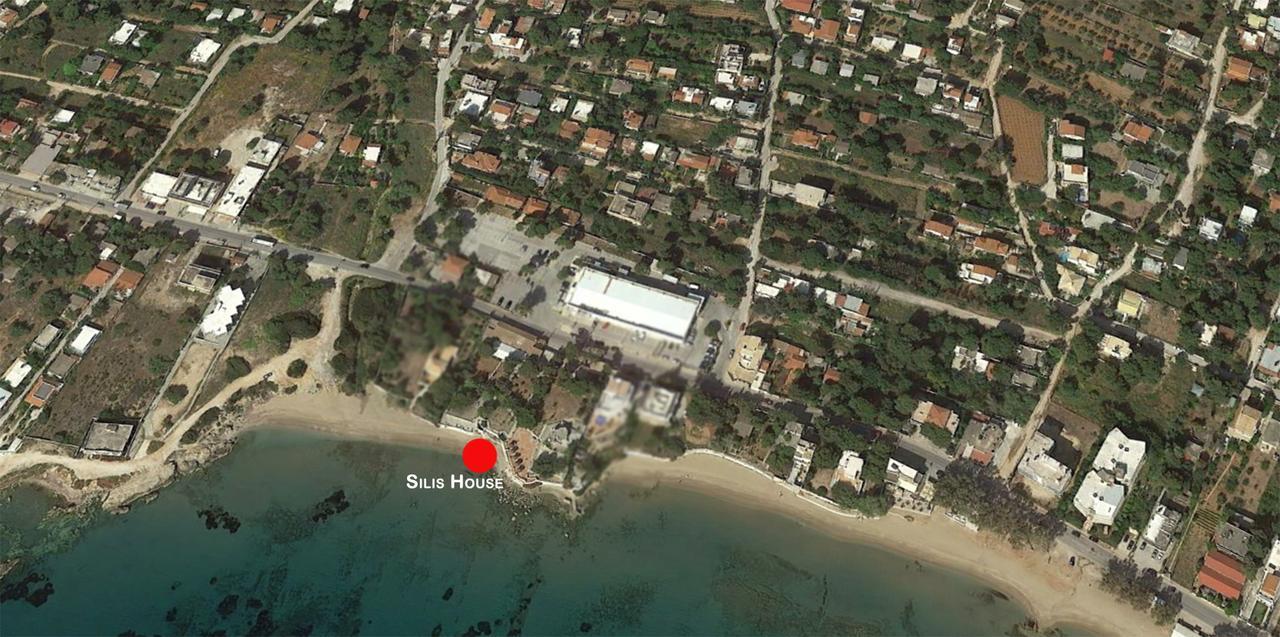 Silis Houses On The Beach Артемида Екстериор снимка